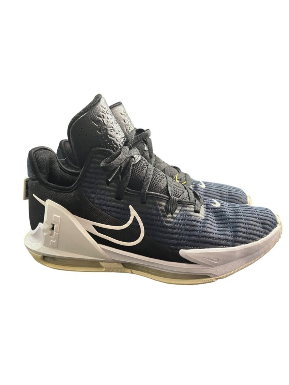 Nike LeBron Witness 6 Basketball Sneakers Black & Dark Obsidian Size 15